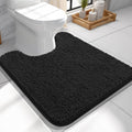 Toilet Rugs U-Shaped 24x24 Chenille Contour Bath Rug - Extra Soft