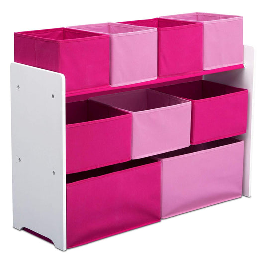 Delta Children Deluxe Multi-Bin Toy Organizer for Kids