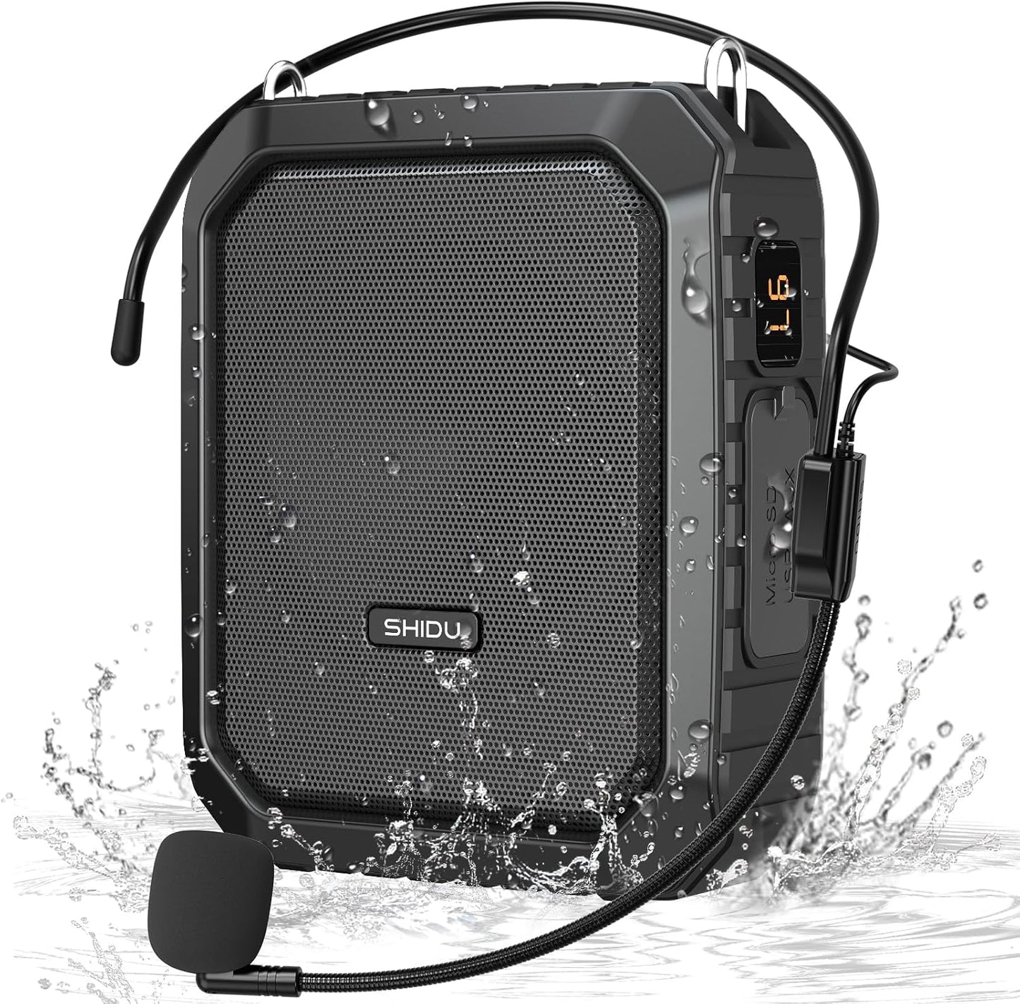 SHIDU 18W Voice Amplifier: Waterproof & Portable
