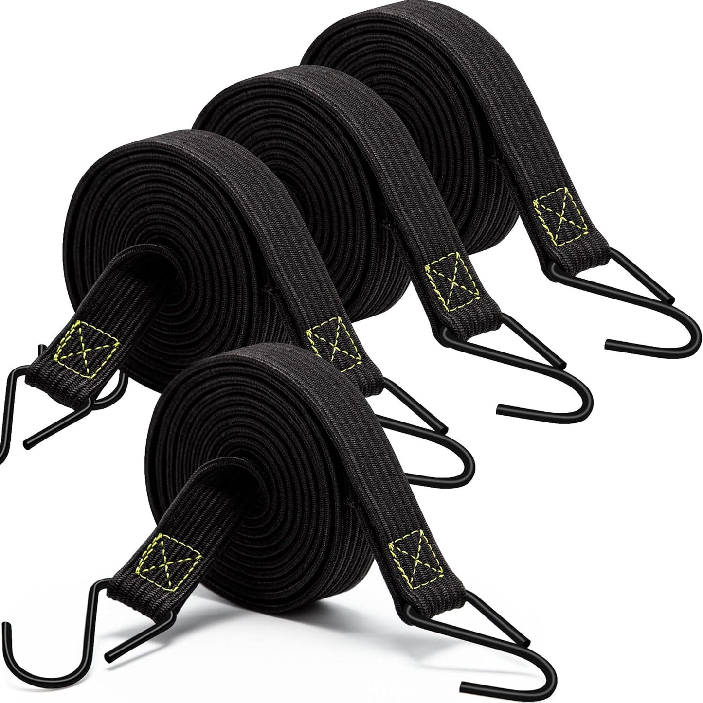 Rugtol 80 Flat Bungee Cords - Heavy Duty & Versatile