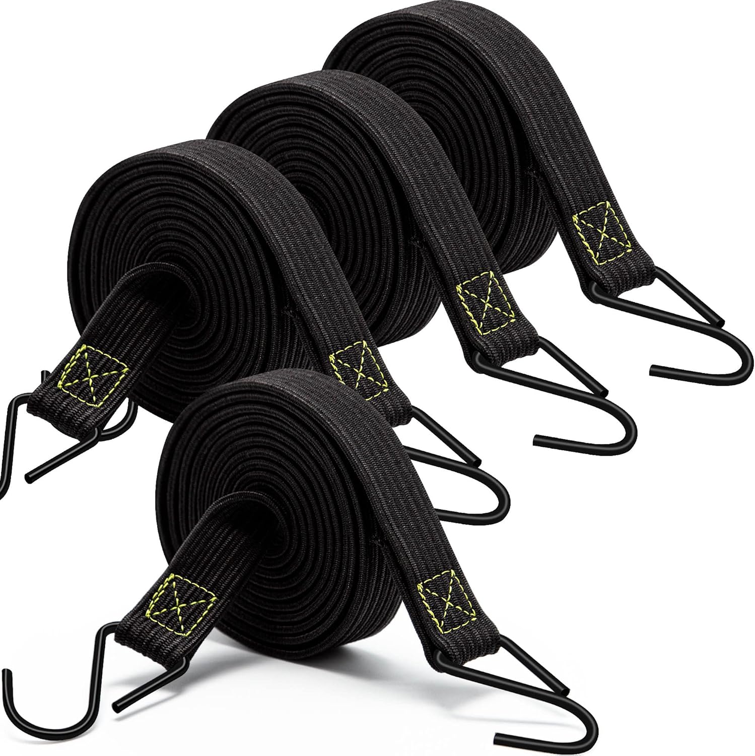 Rugtol 80 Flat Bungee Cords - Heavy Duty & Versatile