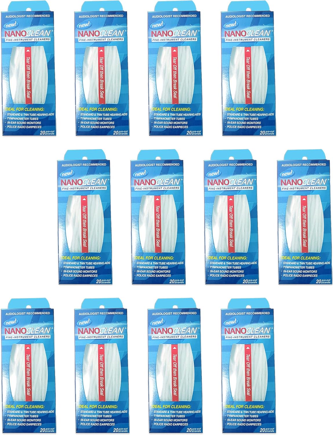 Fine Instrument Cleaners - 12pk (240 Strands) for Precision Care