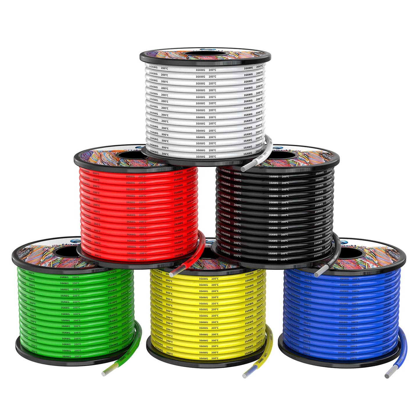 16awg Silicone Electrical Wire Cable Kit for Versatile Use