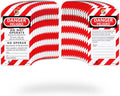 Bilingual Lockout Tagout Tags - Durable 32 mil Vinyl Safety Set