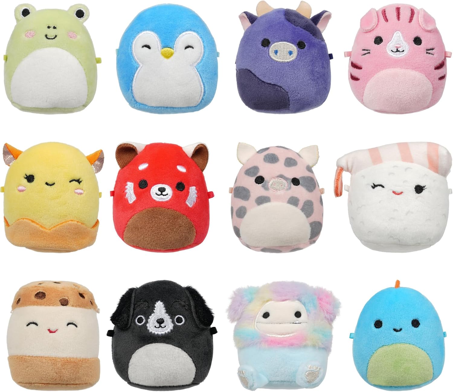 Squishmallows Micromallows 12-Pack: Tiny Plush Fun for All
