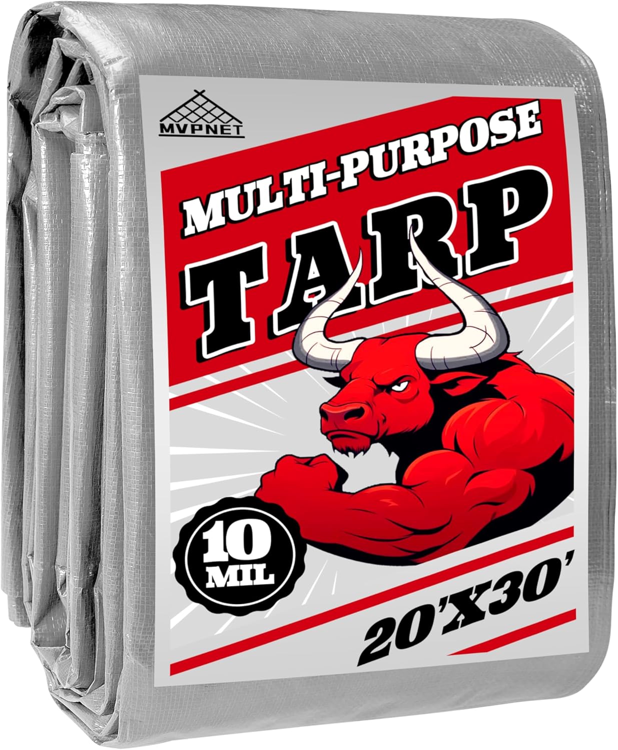 Heavy Duty Waterproof Tarps 20x30ft for Camping and Cars