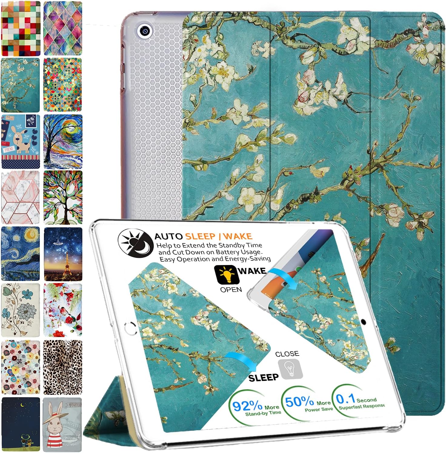 DuraSafe Cases for iPad Air 1st Gen 9.7in Floral Blossom Design