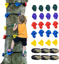Ninja Tree Climbing Kit with 20 Holds & 6 Ratchets - Backyard Climber
