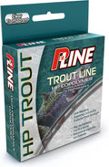 P-Line HP Trout Line Clear 150 Yard Spool - Low Memory Monofilament