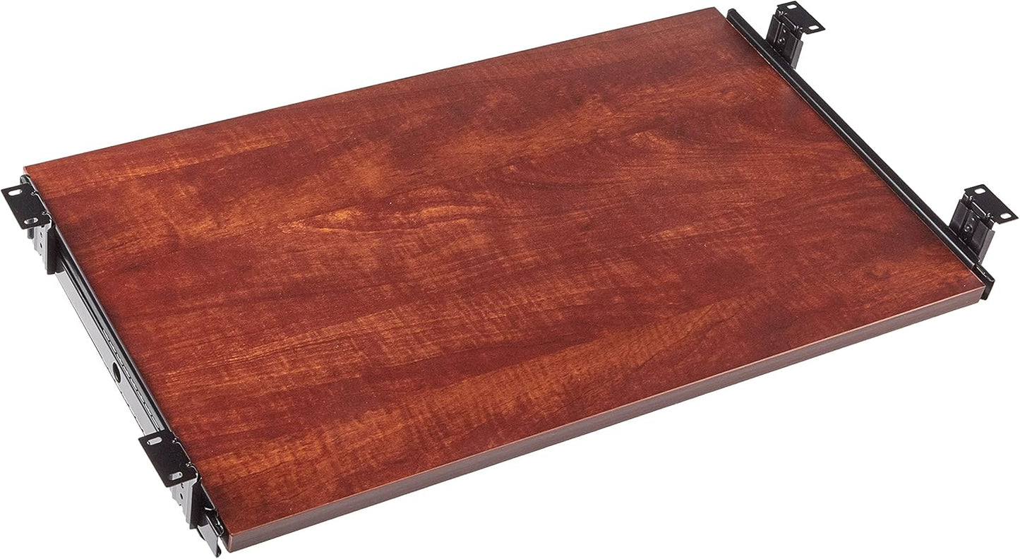Lorell 87526 Cherry Keyboard Tray - Ergonomic Design