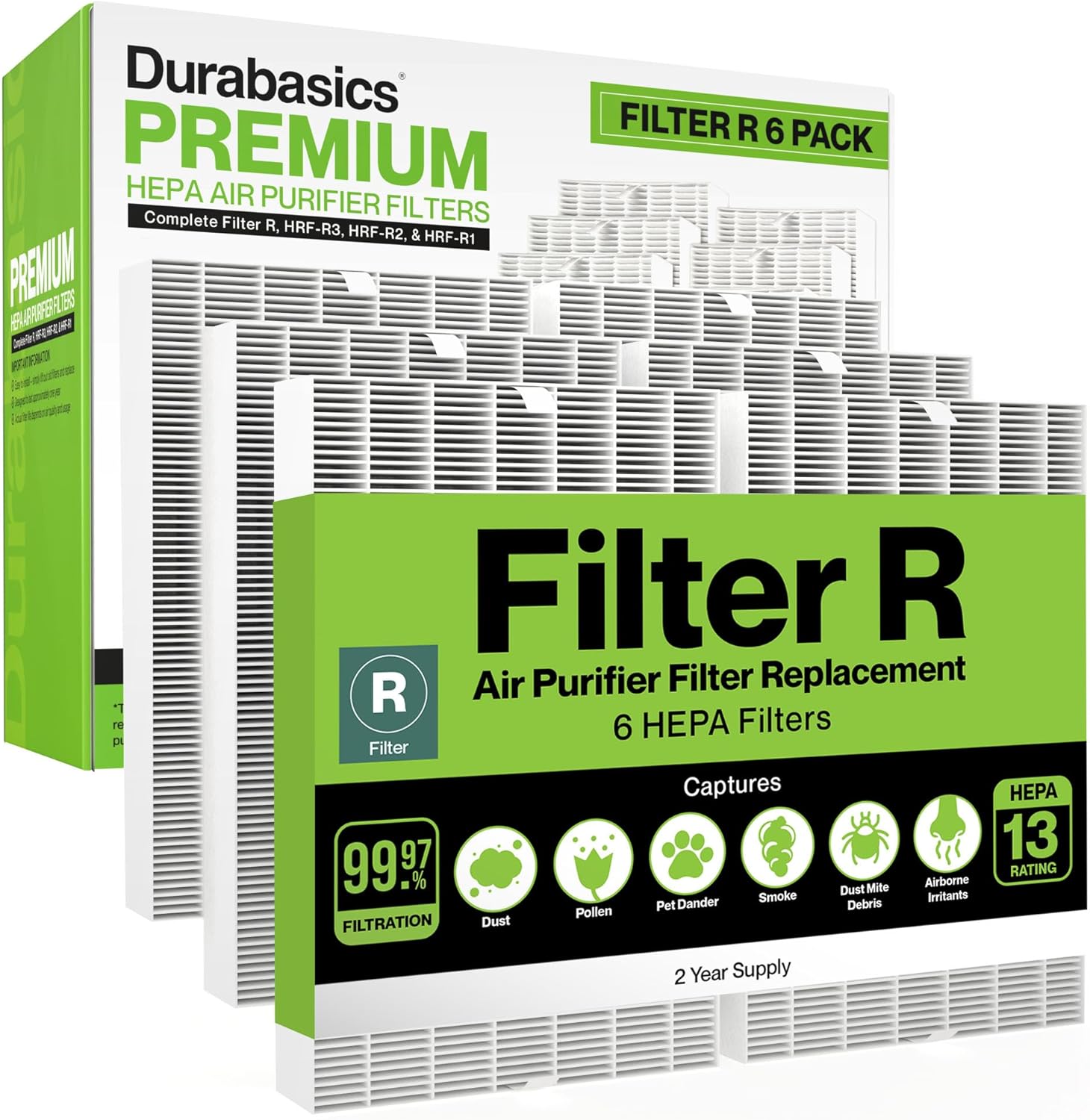 Durabasics HEPA Filters for Honeywell Air Purifier Replacement