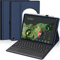 Touch Keyboard Case for Google Pixel Tablet 11 in Deep Blue - Magnetic