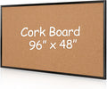 Board2by Extra Large Cork Bulletin Board 96 in x 48 in - Oversized