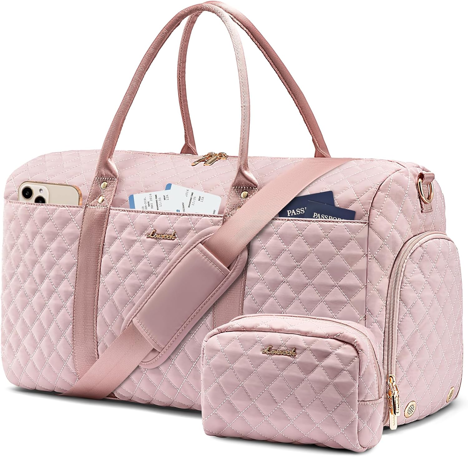LOVEVOOK Travel Duffle: Stylish, Spacious, Organized