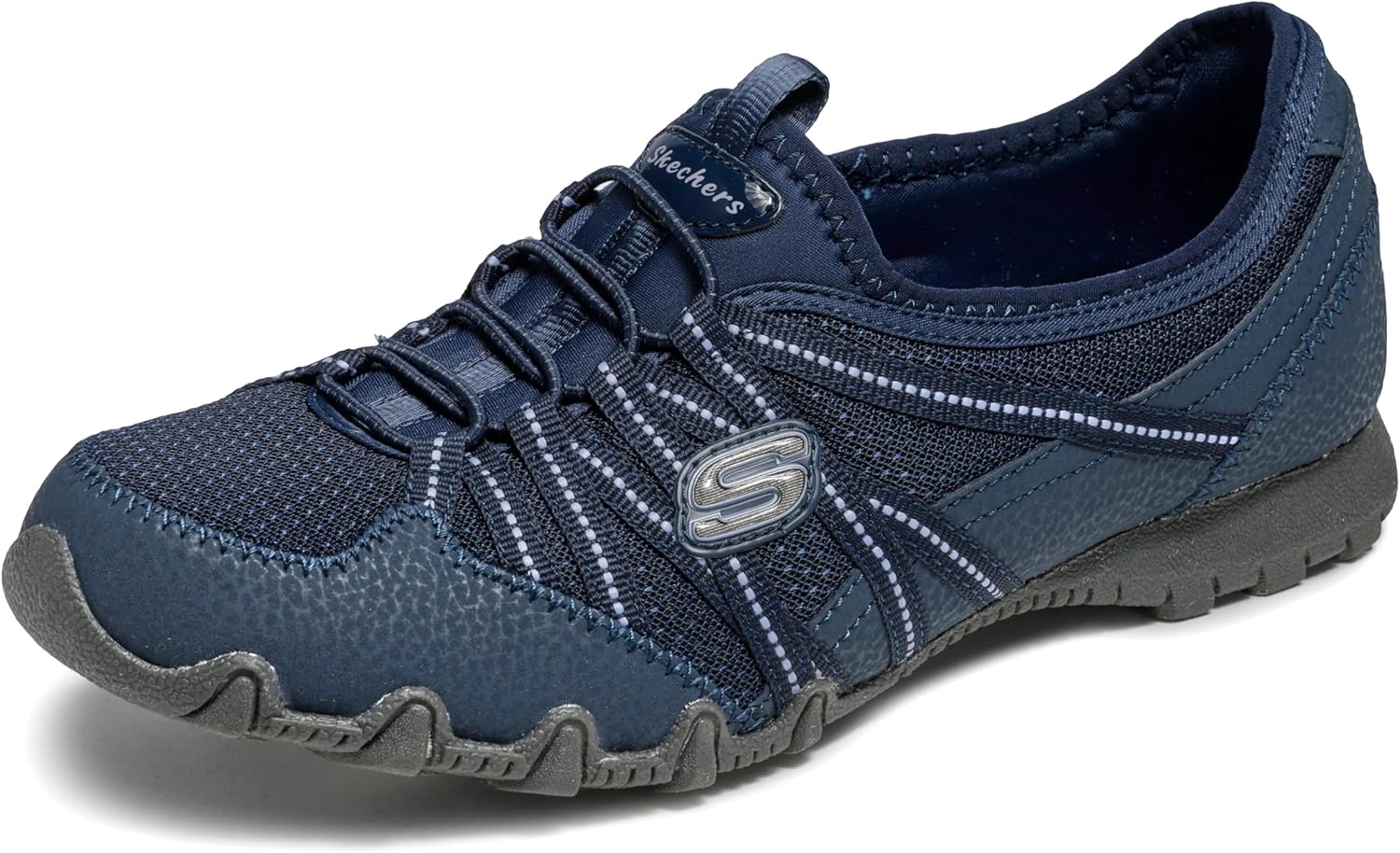 Skechers Women's Bikers Lite-Relive Slip-On Sneakers for Comfort