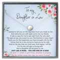 Gift to Bride from mother in Law - 14K Gold Filled Pearl Necklace