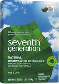 Seventh Generation Automatic Dishwasher Powder Free & Clear - Eco