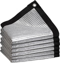 80% Aluminum Shade Cloth for Greenhouse, Garden, and Cars