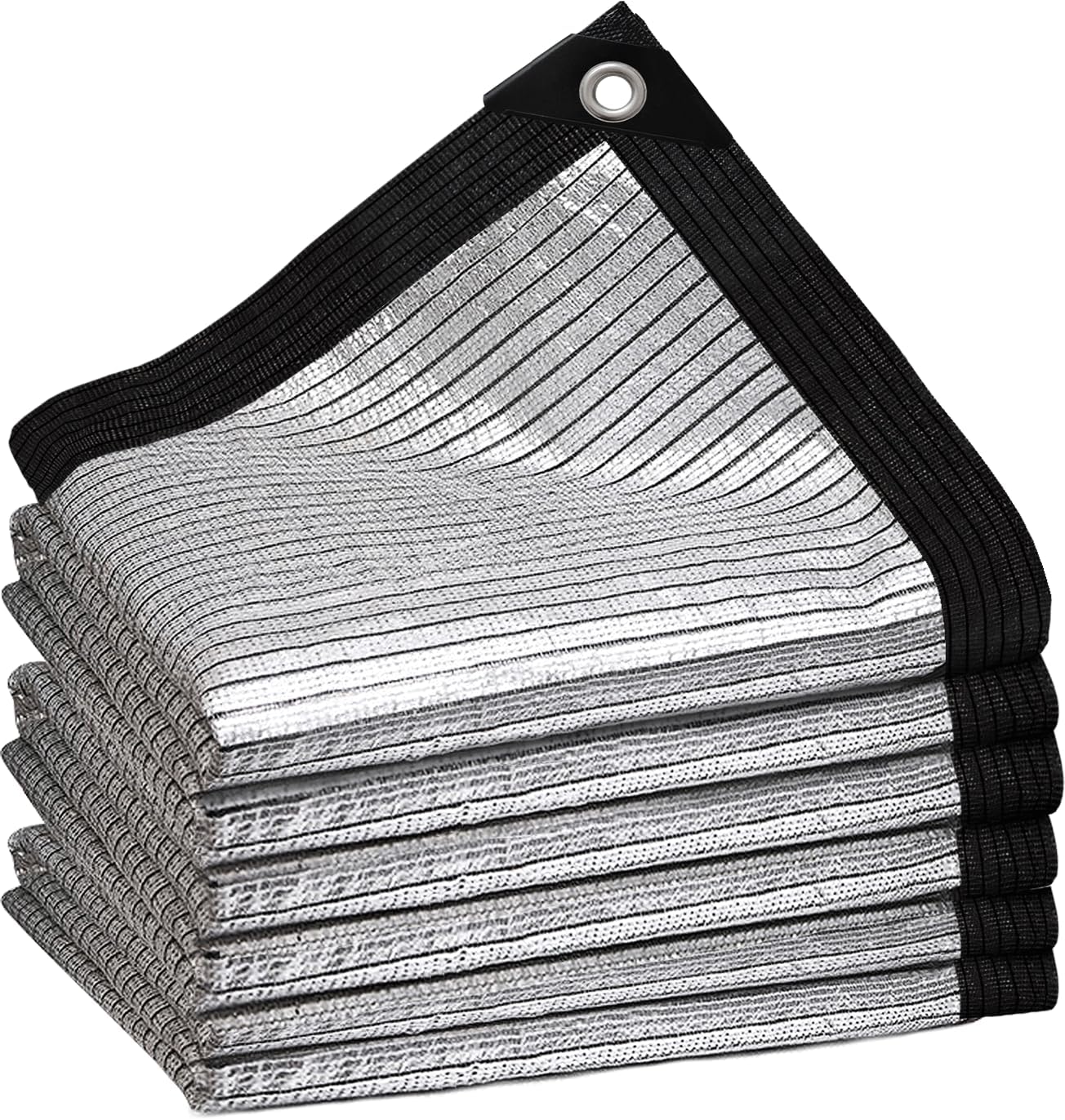 80% Aluminum Shade Cloth for Greenhouse, Garden, and Cars