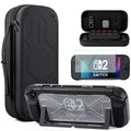 Black Carrying Case Compatible with Nintendo Switch 2 - Shockproof