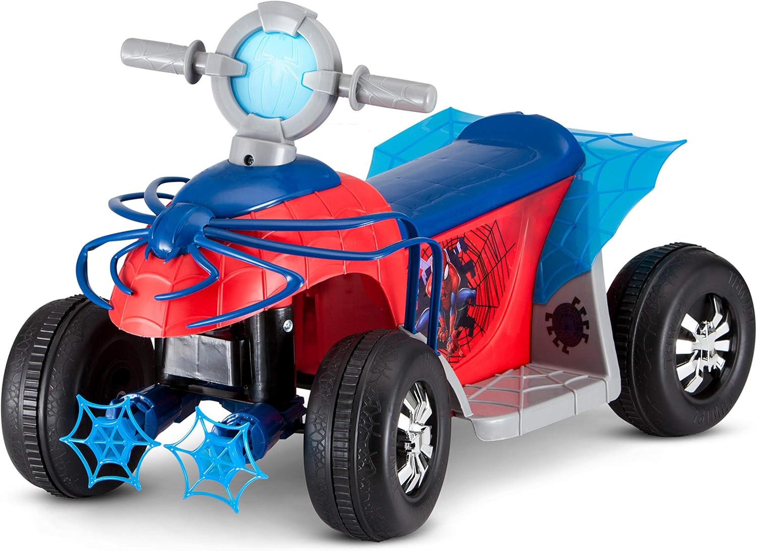 Kid Trax Toddler Marvel's Spider-Man Premium Quad Ride-On Fun