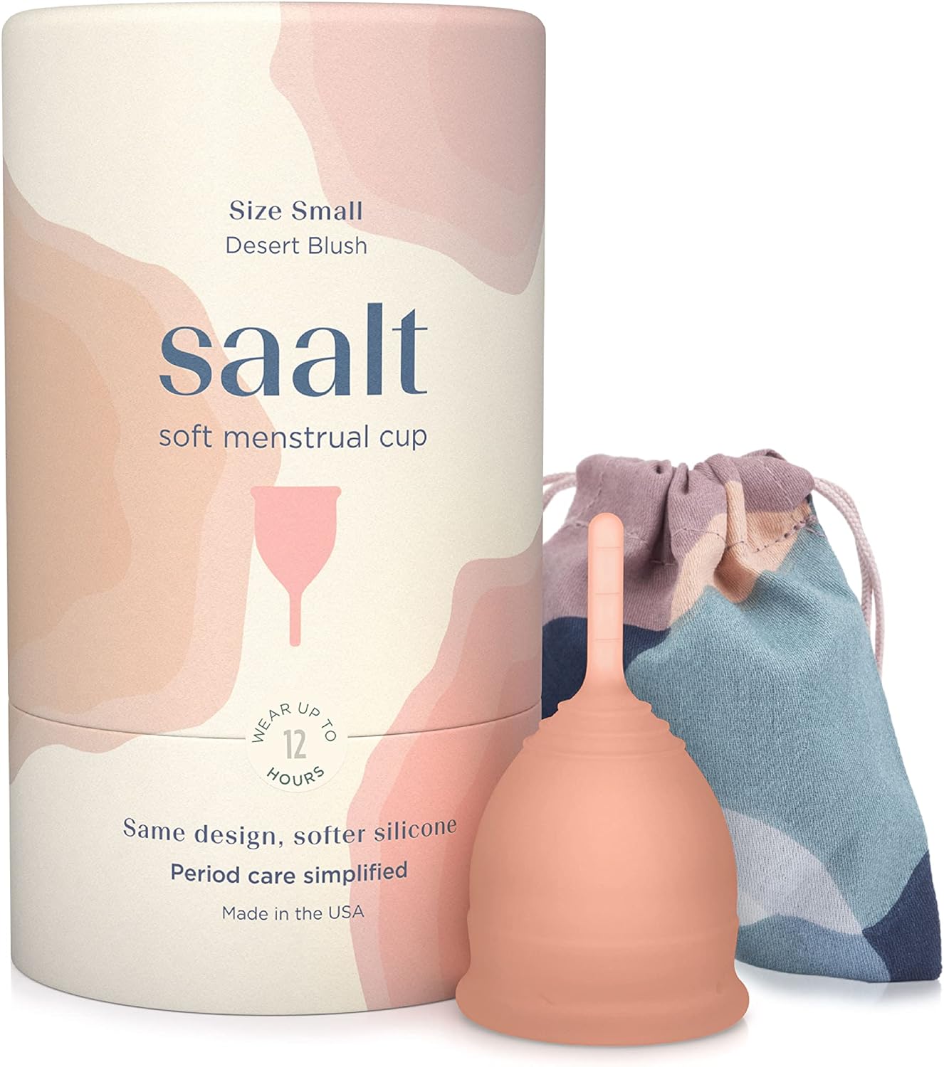 Saalt Soft Menstrual Cup - Comfortable, Leak-Free Protection