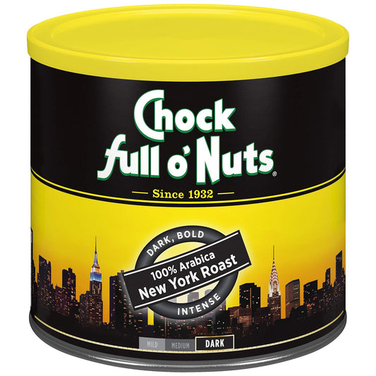 Bold & Intense Dark Roast Gourmet Coffee - Chock Full o' Nuts