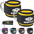 Seektop Padded Ankle Straps - Max Comfort for Leg Day!