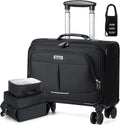 Rolling Laptop Bag Rolling Briefcase with Wheels - Travel Ready