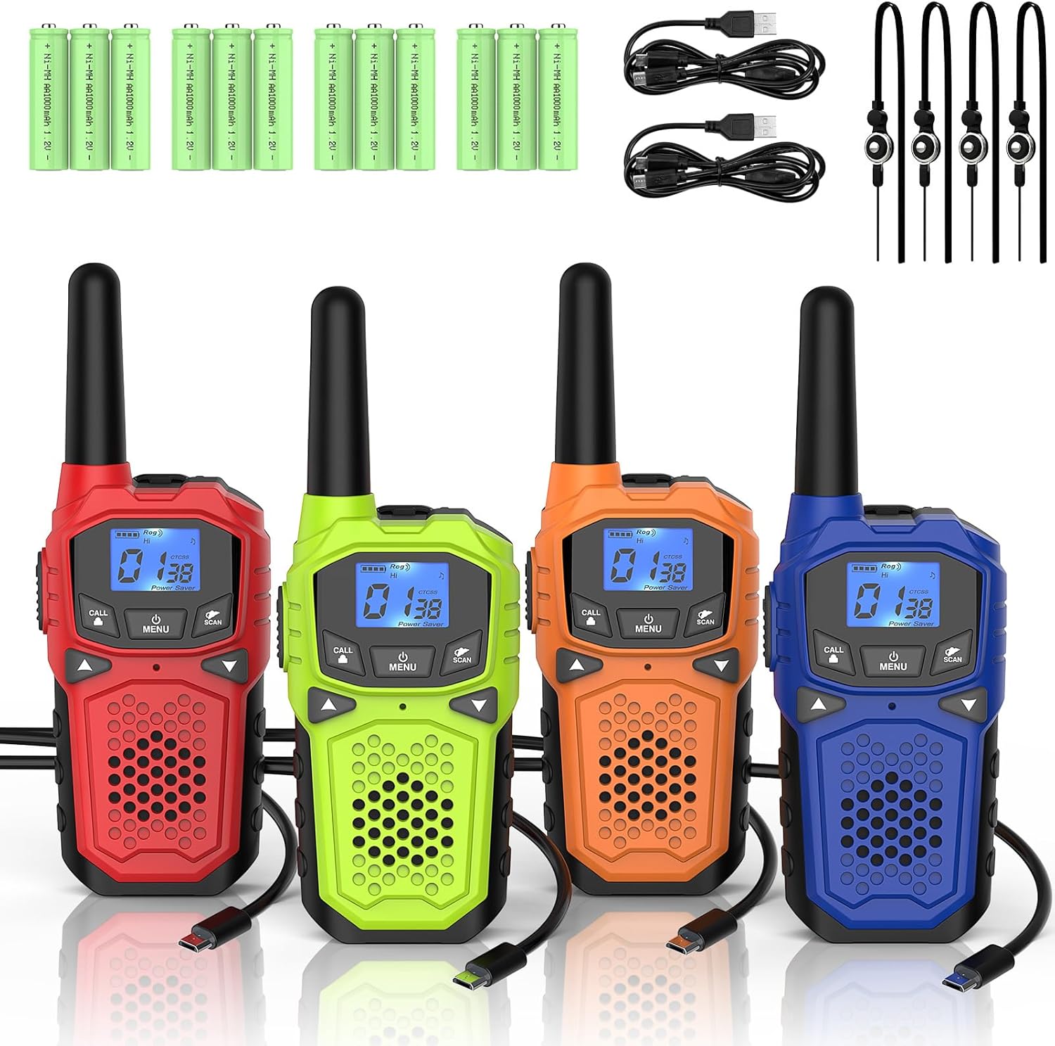 WokTok Long Range 2 Way Radios - Rechargeable for Ultimate Outdoor Communication