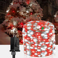 66Ft 200LED Red and White LED Fairy Lights Plug in - Versatile Outdoor