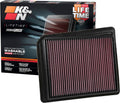 K&N High-Flow Engine Air Filter for 2017-2024 NISSAN Titan - Boost