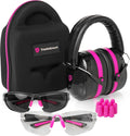TradeSmart shooting ear protection with glasses and carry case