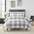7 Piece Comforter Set Bag Solid Color Twin - All Season Comfort