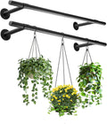 Hanging Planters Rod 47.5in - Sturdy Indoor Window and Ceiling Hanger