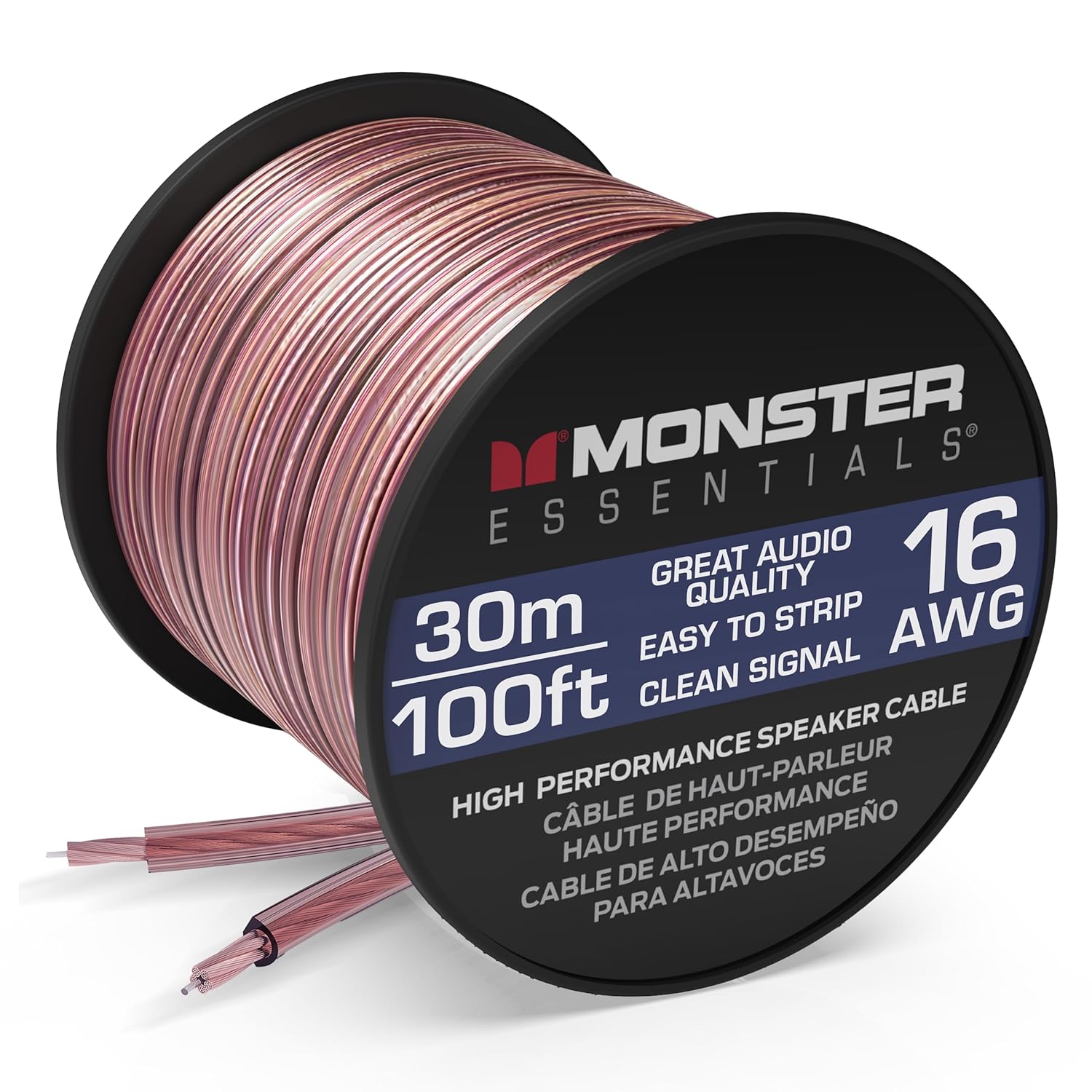 High Performance 16 Gauge Speaker Wire for Home Cinema & Audio
