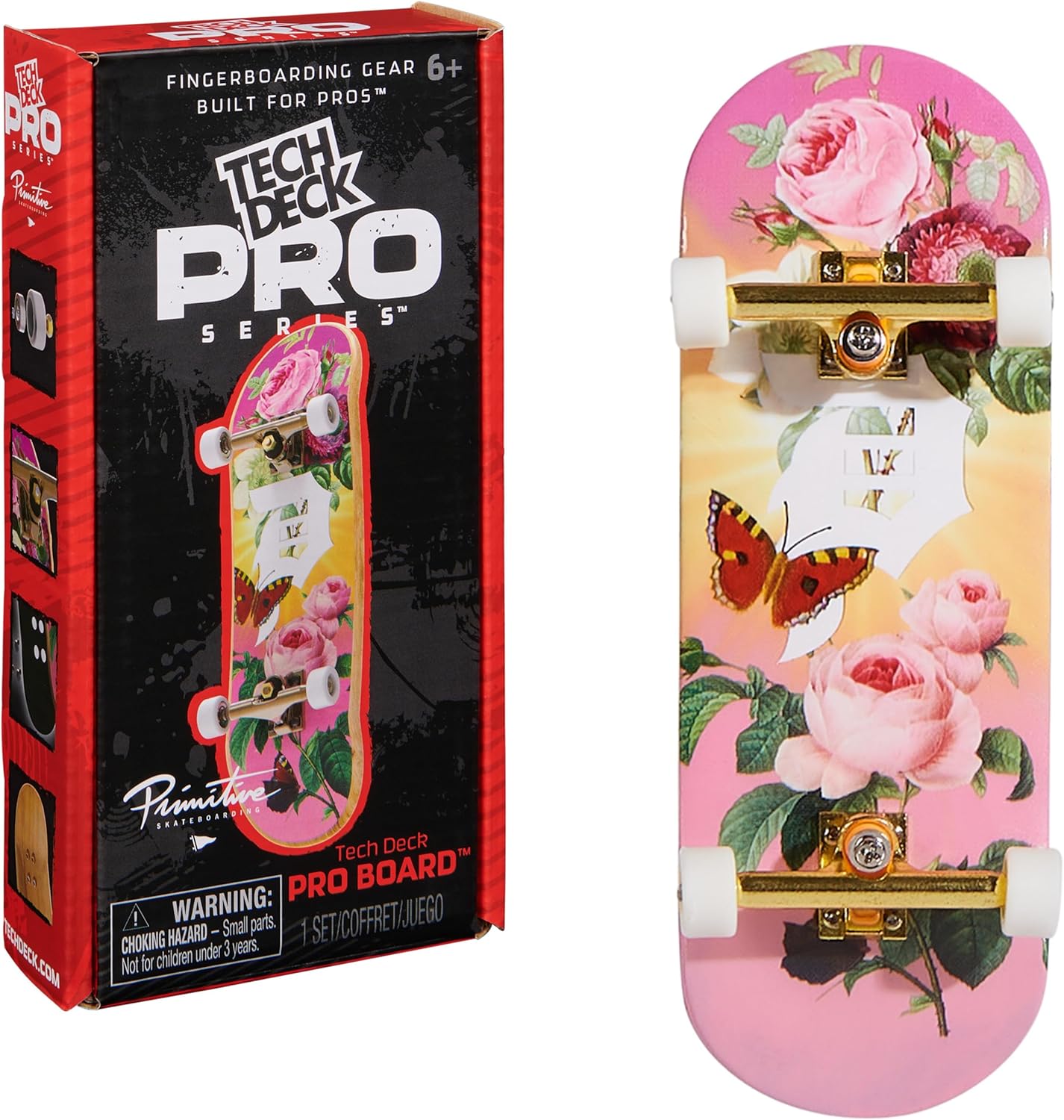 Tech Deck Pro Series Finger Board with Storage Display Case
