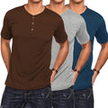 Stylish COOFANDY Men's Henley Shirts for Casual Summer Wear