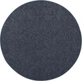 Petrol Blue 7ft Round Area Rug - Soft, Pet Friendly