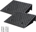 Heavy-Duty Rubber Curb Ramps for Driveway and Motorcycle Use