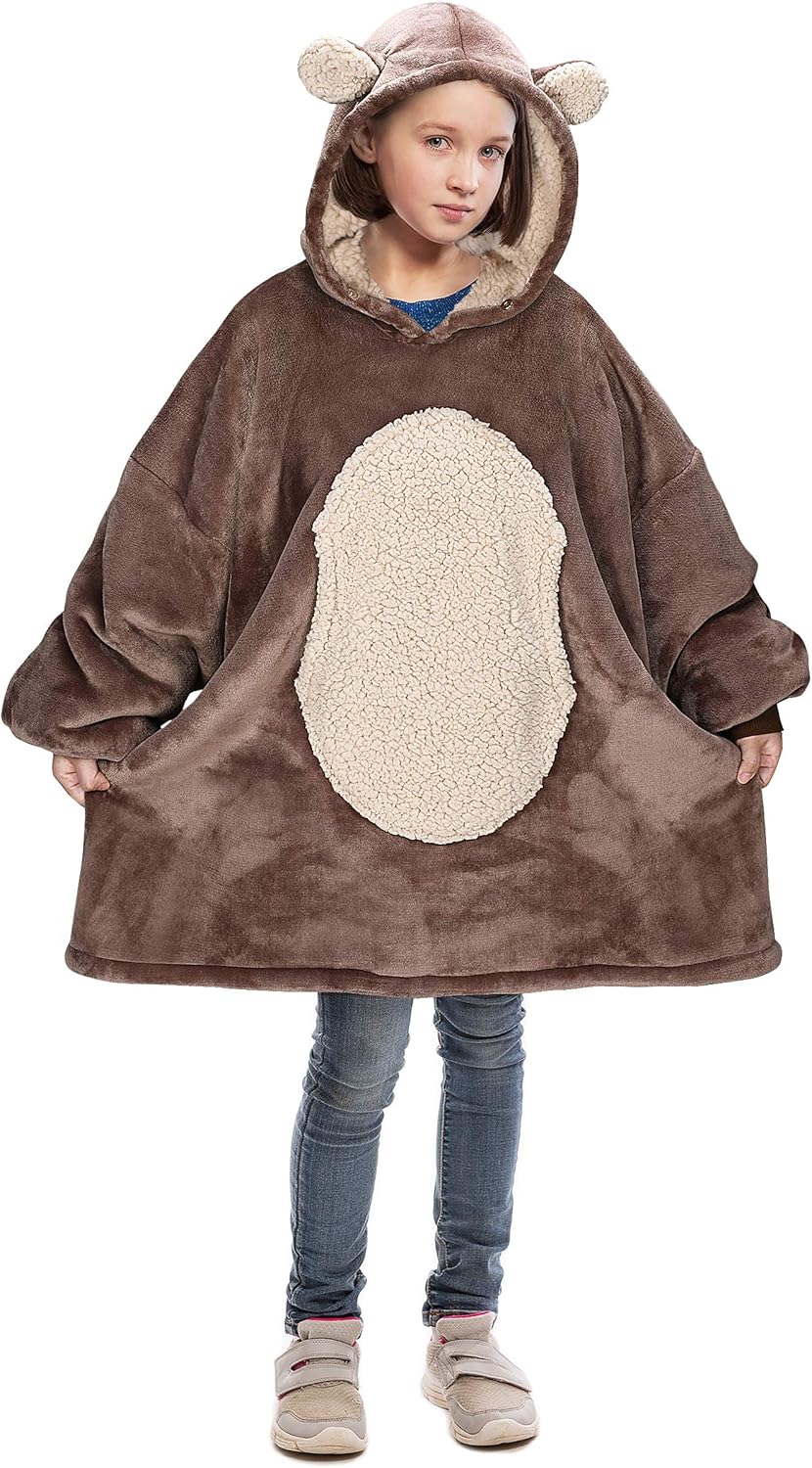 Catalonia Kids Hoodie Blanket: Cozy Comfort!