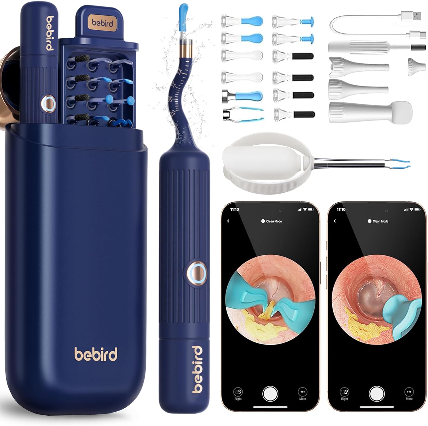 Earsight Plus I35R Ear Wax Removal Tool with Camera for All Ages