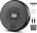 CD Player Portable Discman Rechargeable with Speaker - Portable CD