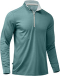 Obla Golf Quarter Zip Pullover for Men - Lightweight Sun Protection 10