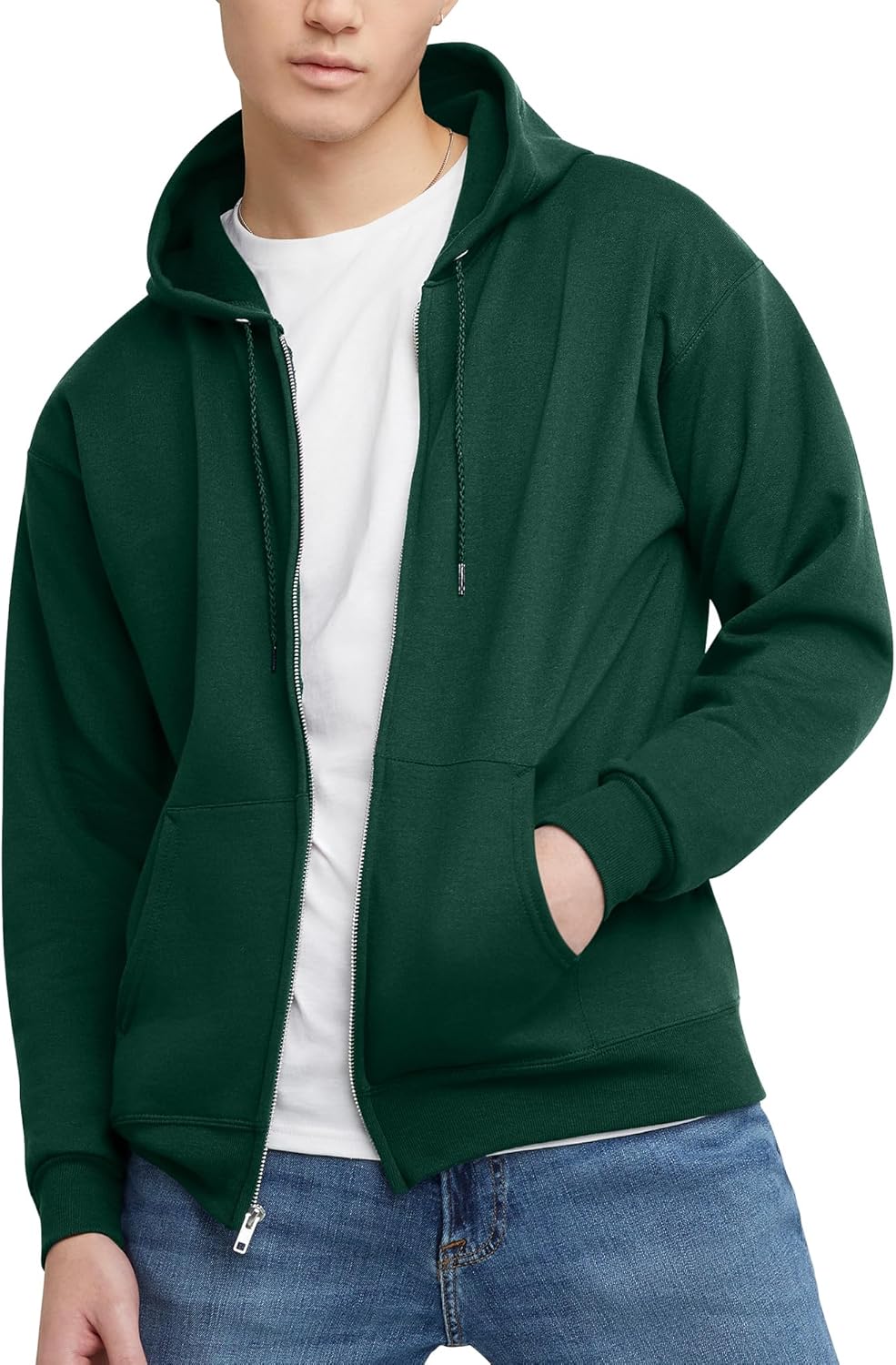 Hanes Men's Eco-Friendly Full-Zip Hoodie