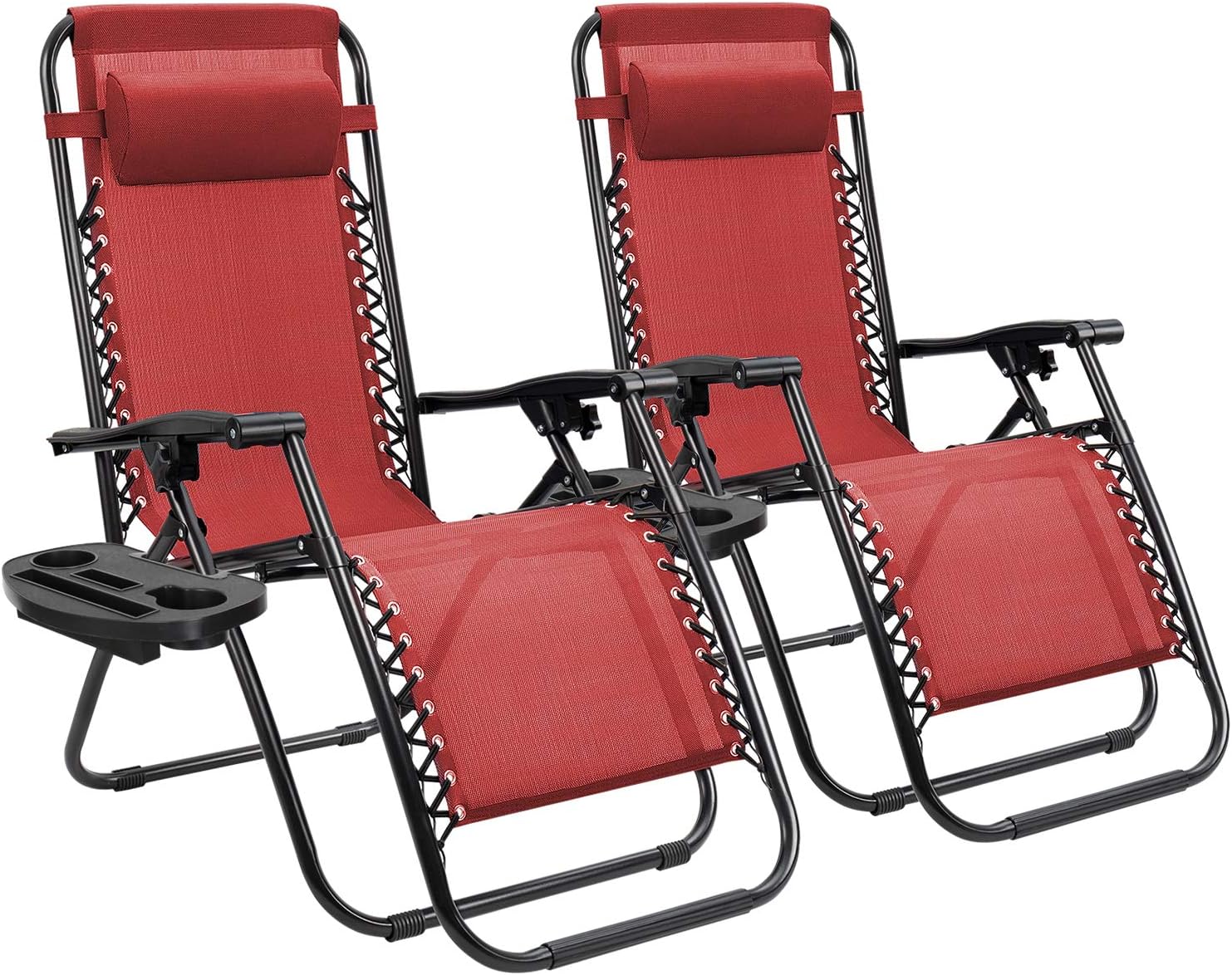 Homall Zero Gravity Chair Set of 2 for Poolside and Beach