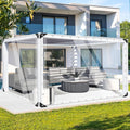 FoundGo 10 ft x 20 ft Clear Tarp PVC Vinyl - Durable Transparent