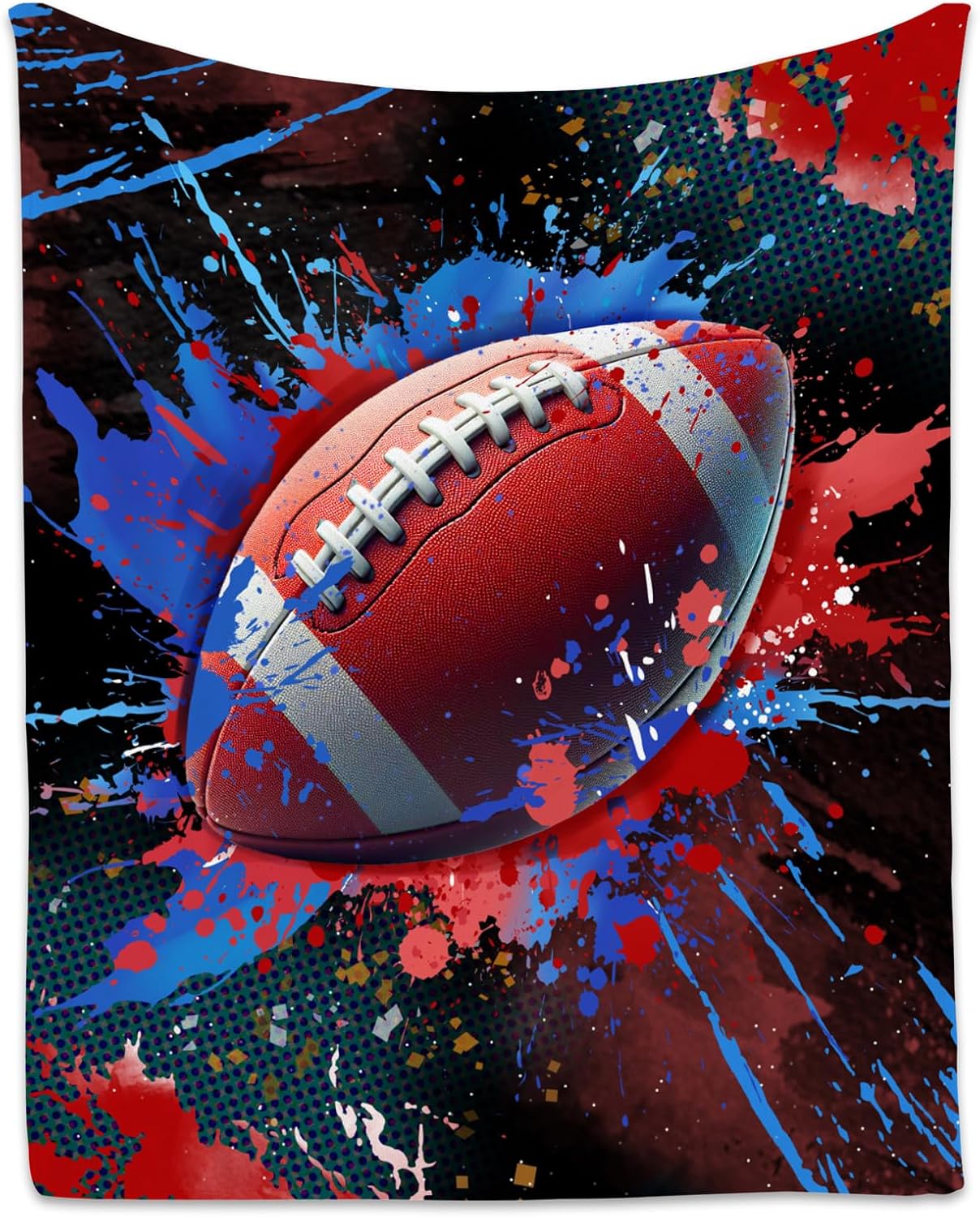 Football Blanket Gifts - Lightweight Soft Sports Throw for All