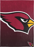 NFL Micro Raschel Throw Blanket, Gradient, Arizona Cardinals 50x60