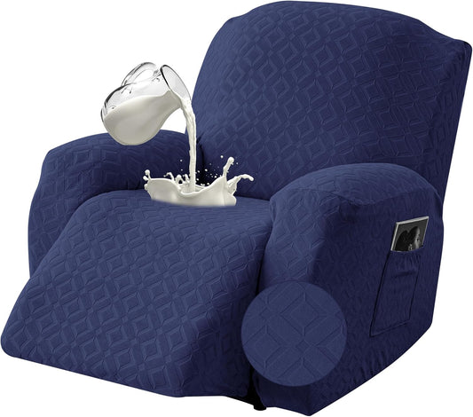 Gennia Waterproof Recliner Chair Cover for Pets and Kids